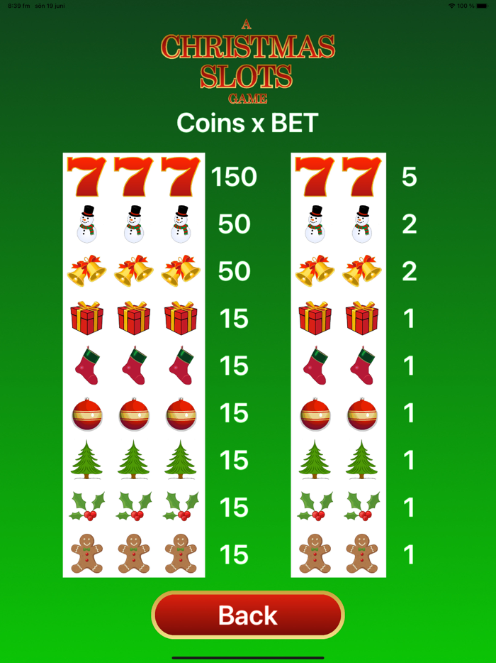 A Christmas Slots Game