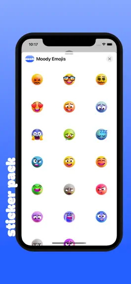 Game screenshot Moody Emojis by FriendTales apk
