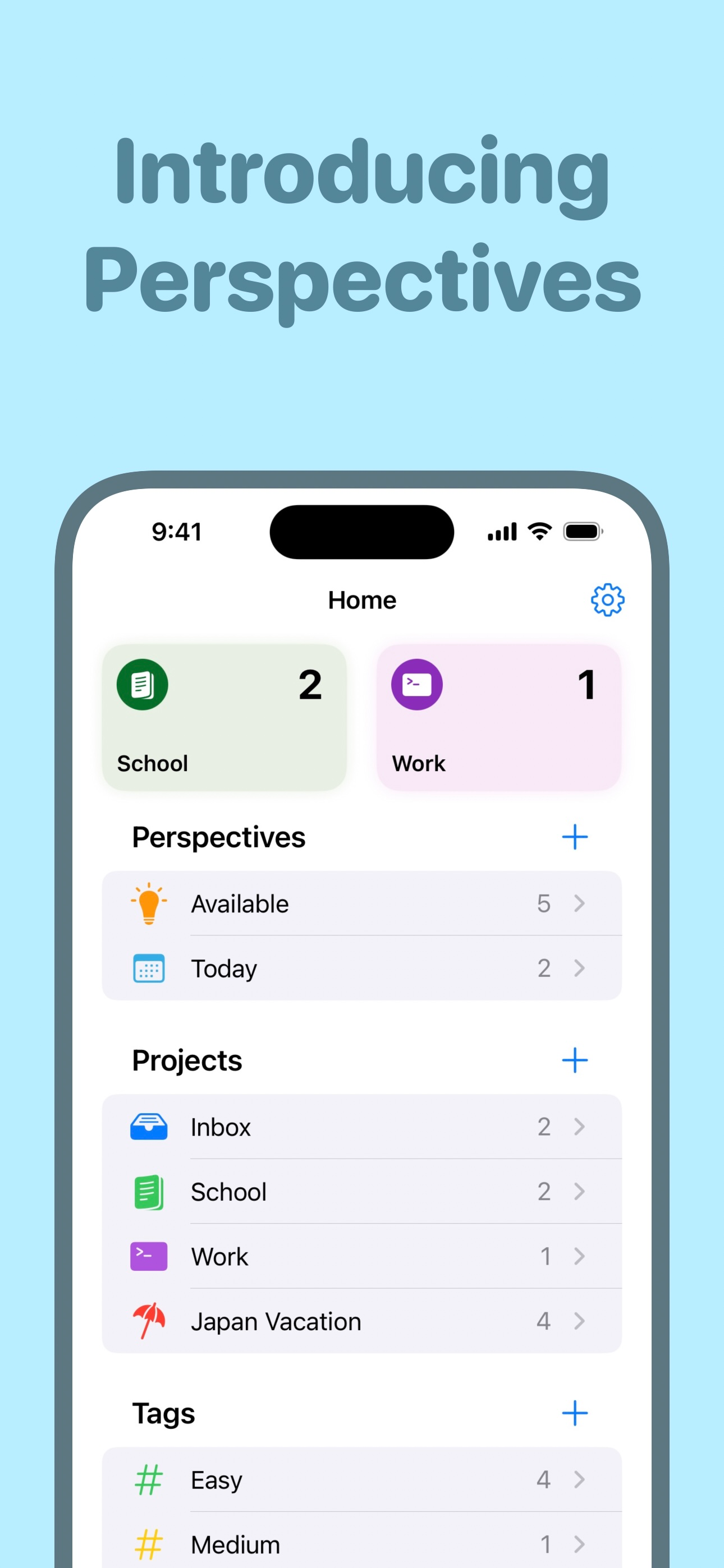 Perspectives: To-Do List