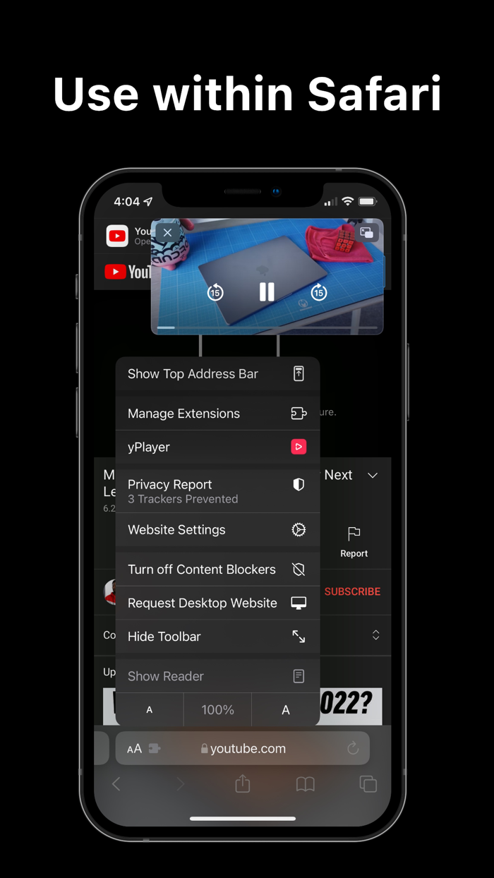 yPlayer for YouTube