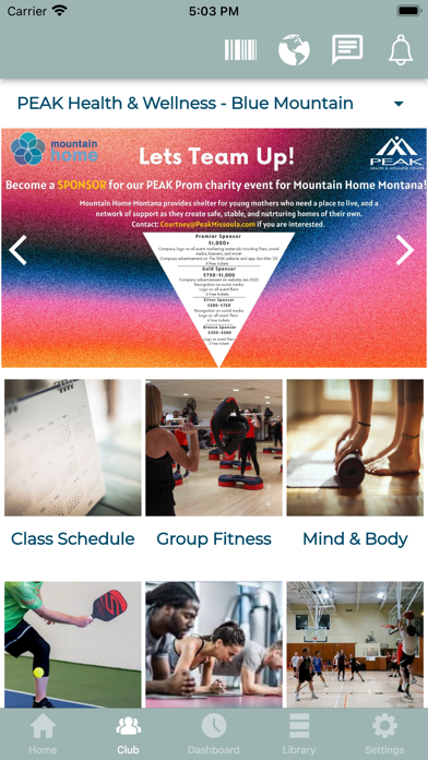 Peak Health & Wellness MSLA Screenshot