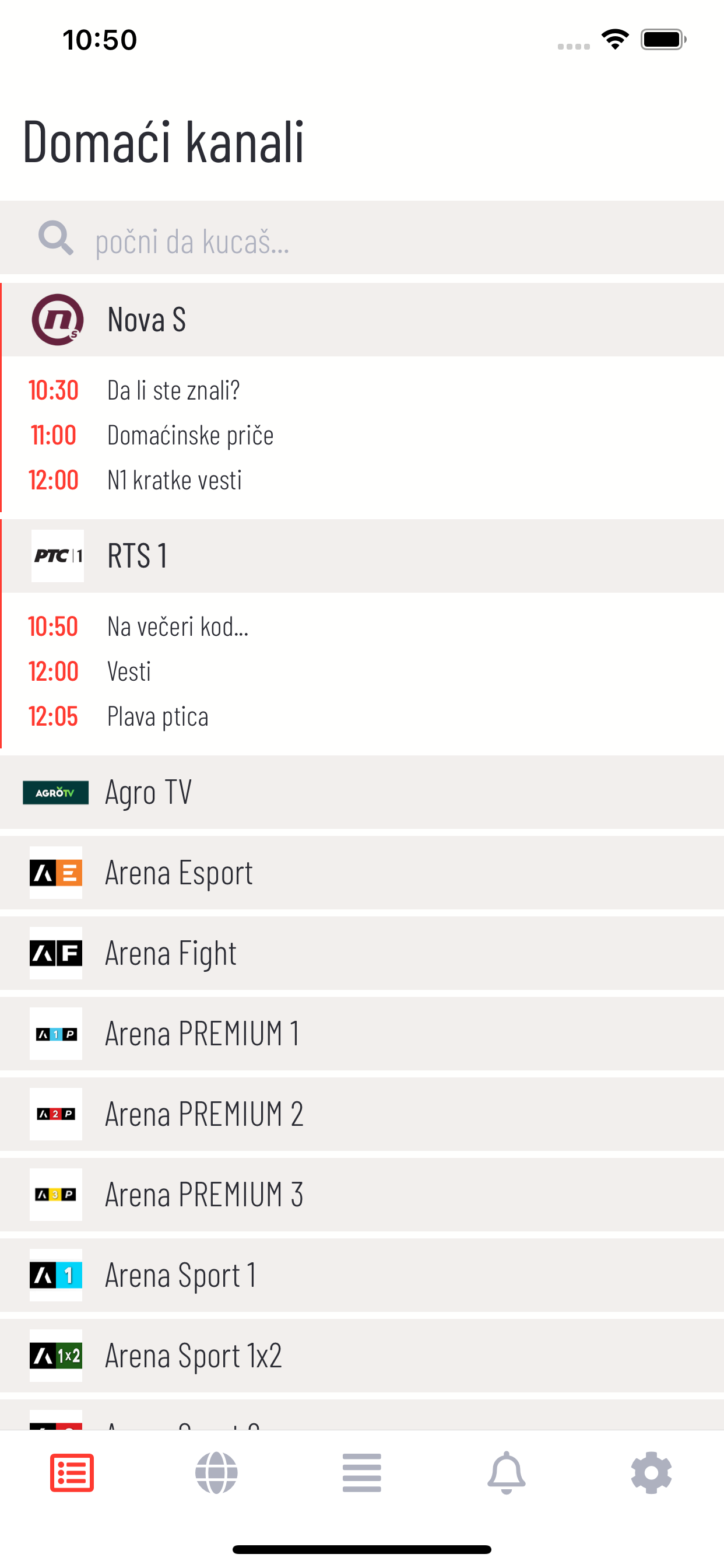 TV program