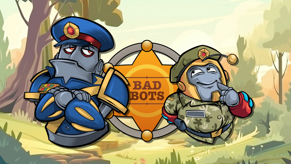 #1. Bad Bots Tower Defense (iOS) By: Mark Galea