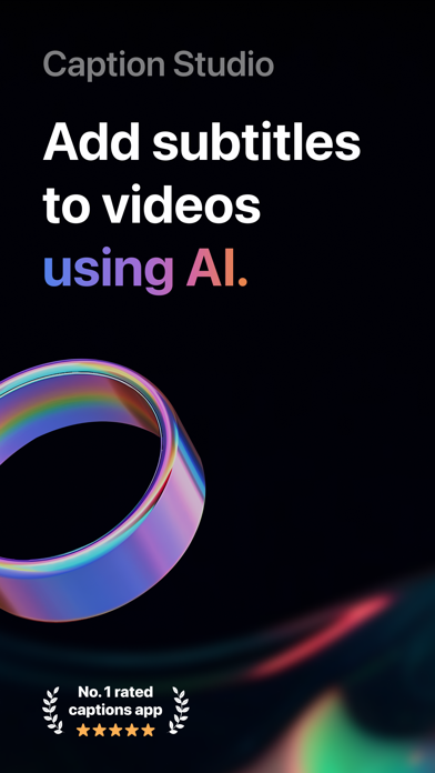 Caption Studio-Video Subtitlesのおすすめ画像1