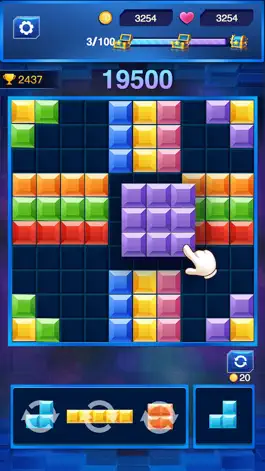 Game screenshot Головоломка с цветными блоками mod apk