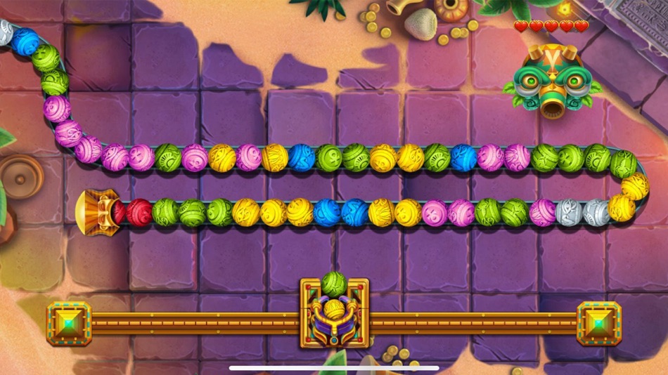 #4. Marble Dash: Epic Puzzle Game (iOS) 由: 707 INTERACTIVE