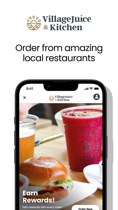 Village Juice & Kitchen App Screenshot