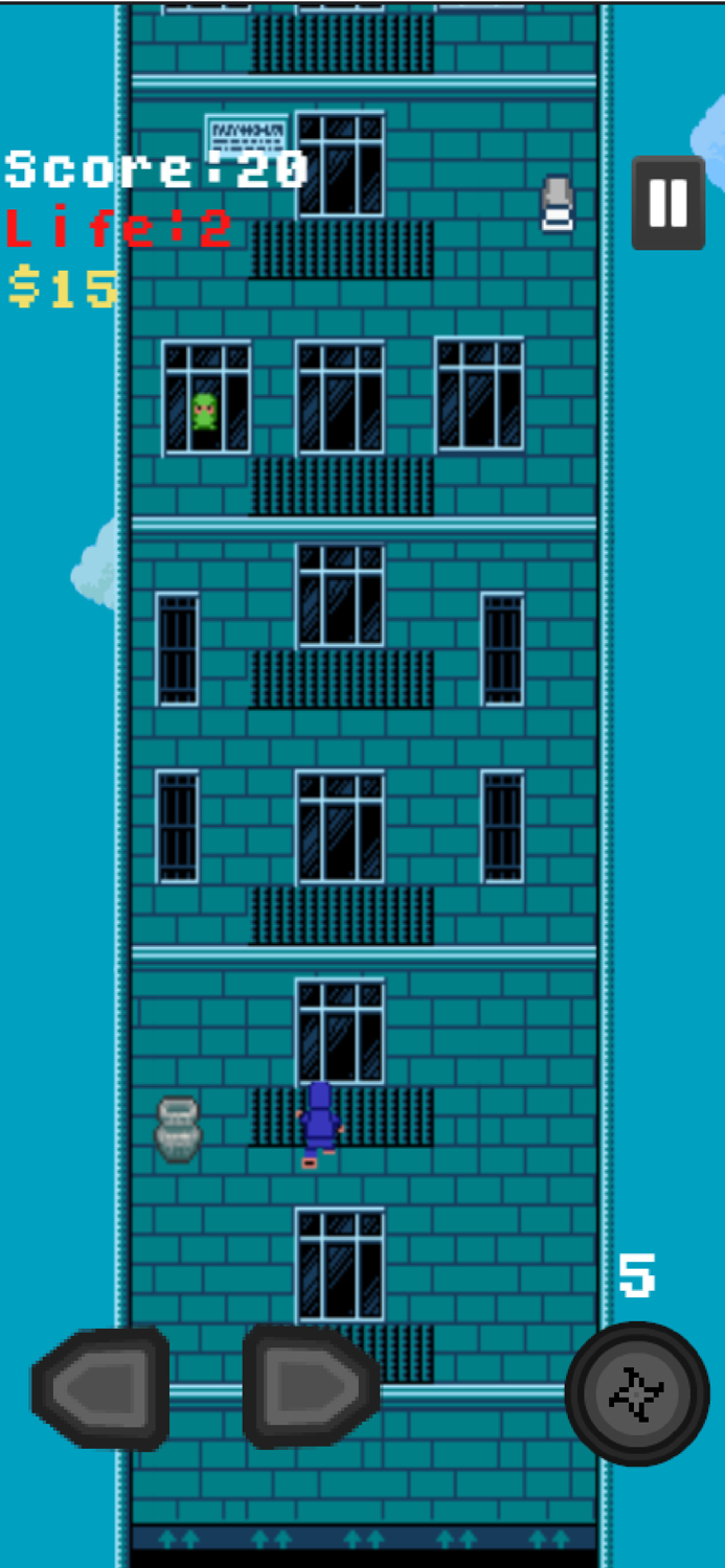 Ninja Stuntman Climb