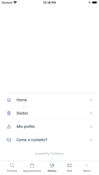 Ramazzini prenotazioni Screenshot