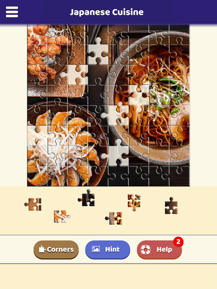 Japanese Cuisine Puzzle