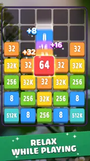 merge block: 2048 puzzle iphone screenshot 2