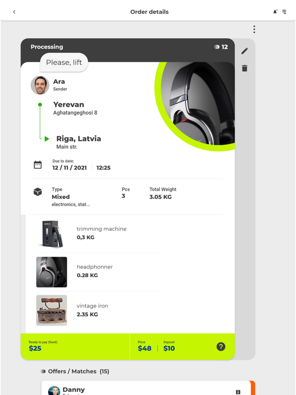 Screenshot #6 pour Teleport: Social Shipping