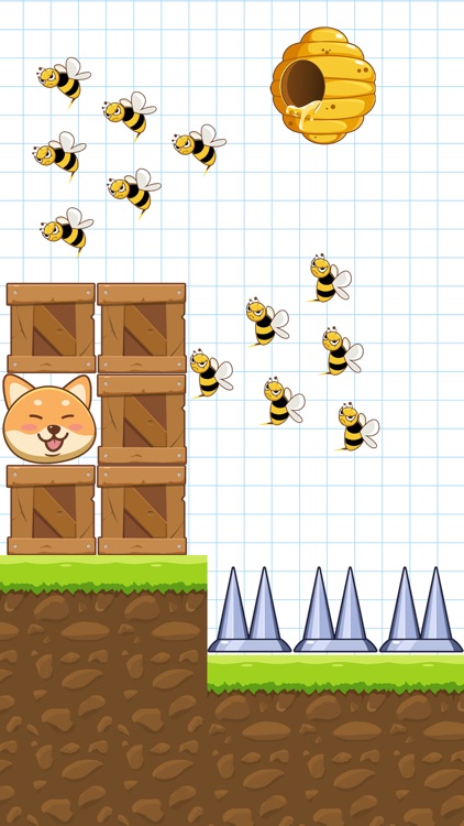 Save the Dog - Draw Rainbow