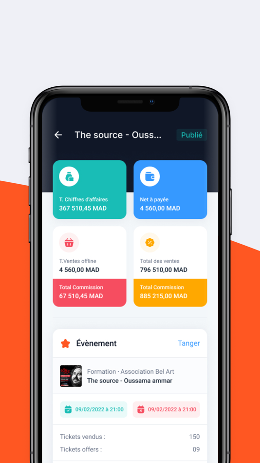 #4. Guichet Organisateur (iOS) 由: Guichet Maroc
