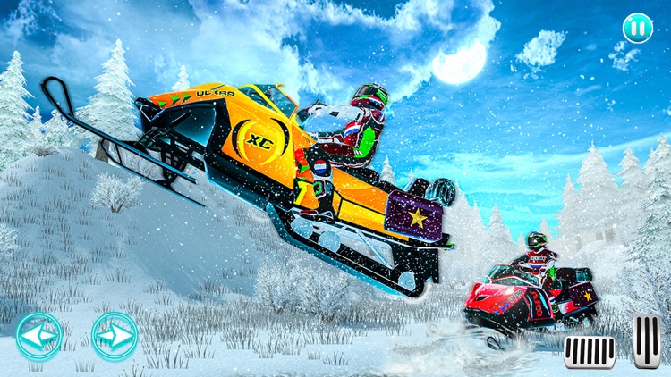 Snowmobile Bike Racing Fever