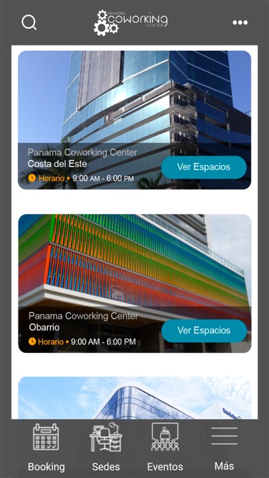 Panama Coworking Center Screenshot