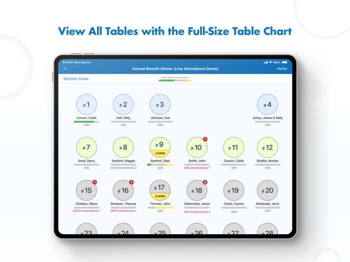 Attendance Live Check-in