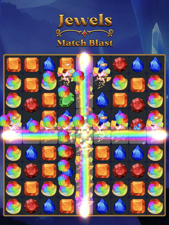 Jewels Match Blast&Fun Games iPad screenshot 3 - Games app