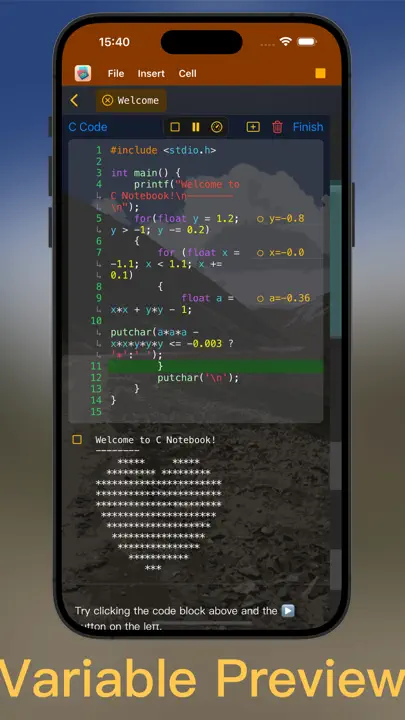 C Notebook iPhone Ekran Görüntüsü 2