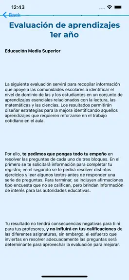 Game screenshot Cuestionarios RIMA EMS apk