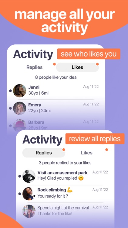 Everydate: activity dating app screenshot-5