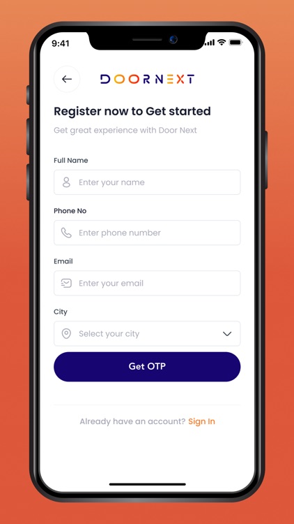 DoorNext Delivery Partner App