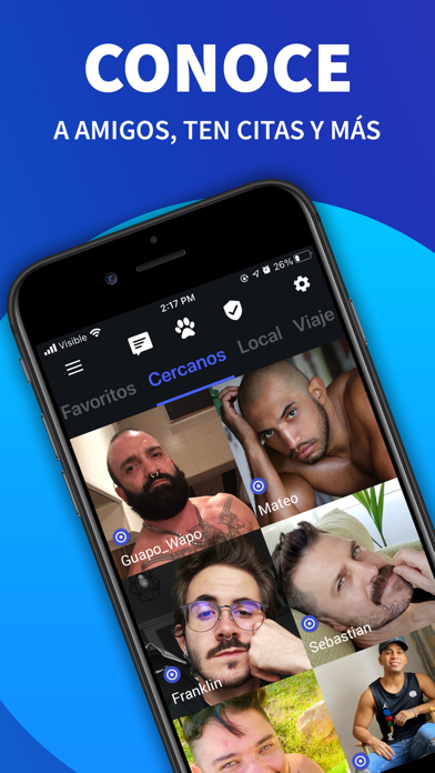 Wapo: app de citas hombres gay