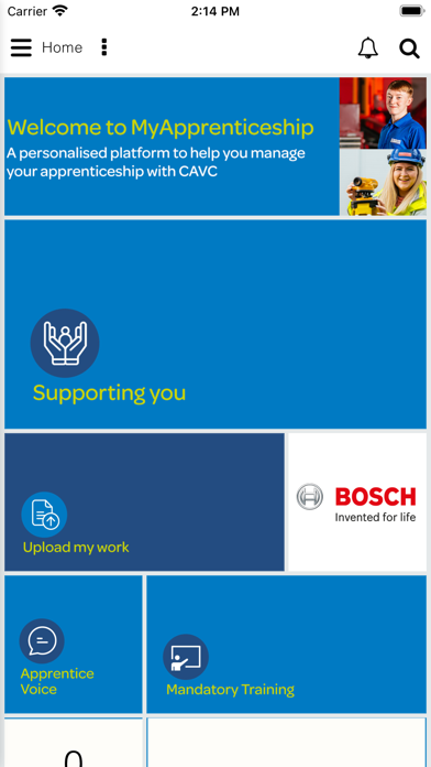 CAVCApprenticeship Screenshot