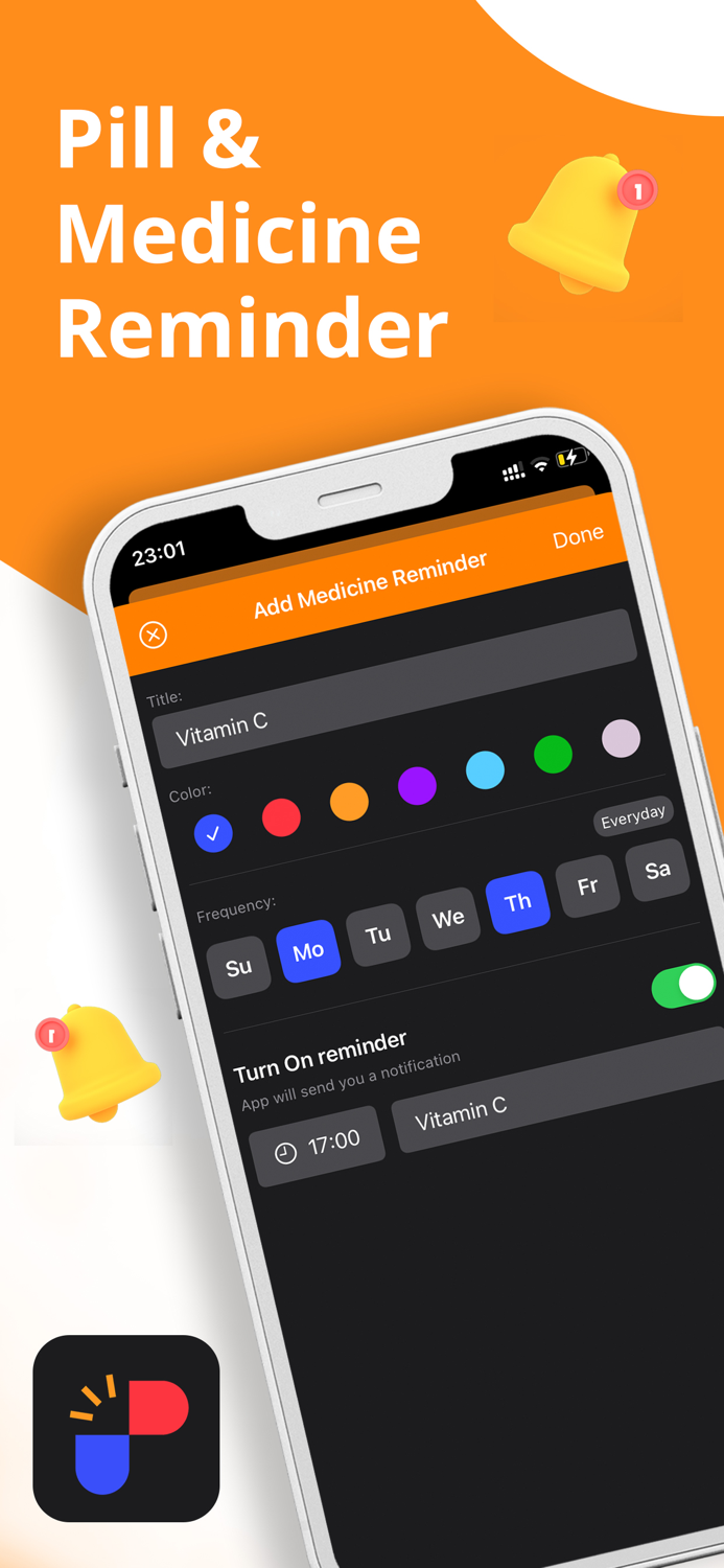 Pill Reminder and Meds Control