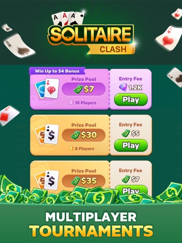 Solitaire Clash: Win Real Cashのおすすめ画像6