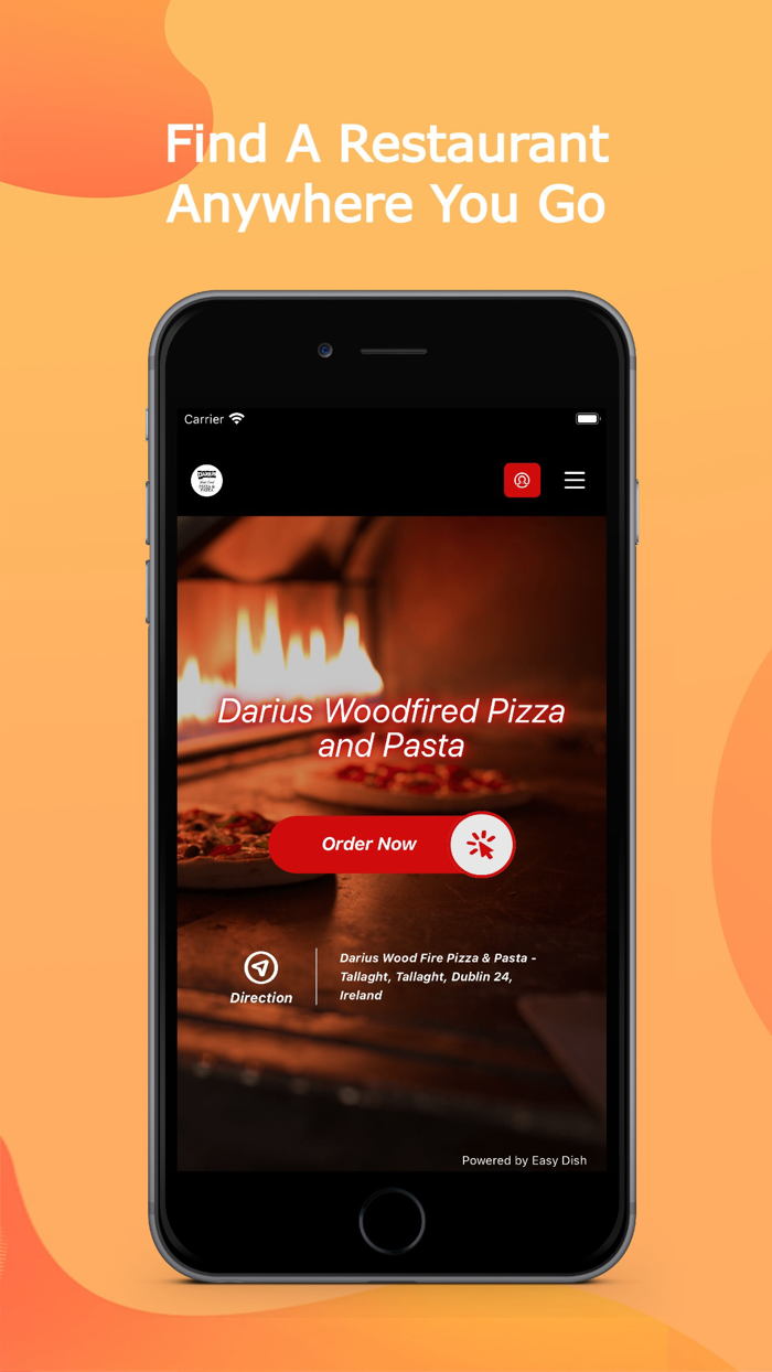 Darius Wood Fired Pizza Pasta