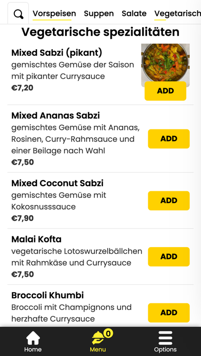 Restaurant Rani Screenshot
