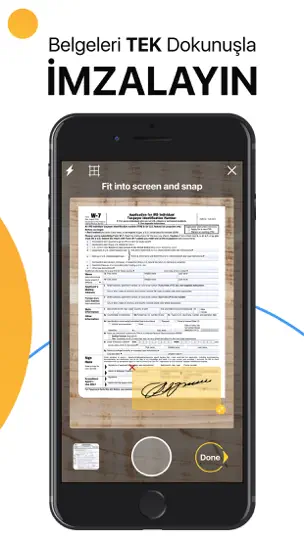 PDF Tarayıcı・Document Scanner iPhone Ekran Görüntüsü 7
