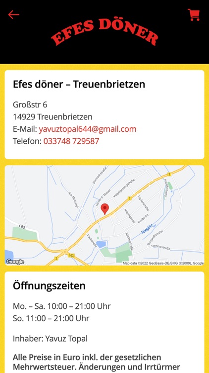 Efes Döner Treuenbrietzen screenshot-3