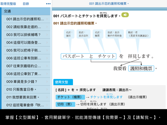 Screenshot #6 pour 檸檬樹-標準日本語【每日一句】旅行會話篇