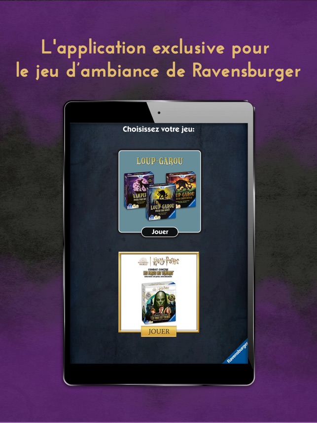 Loup Garou Pour Une Nuit Harry Potter, Jeux d'ambiance, Jeux de société, Produits