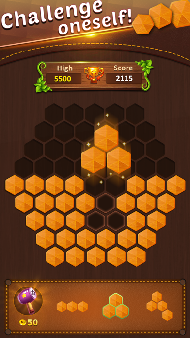 Block Puzzle - Junglewood Screenshot