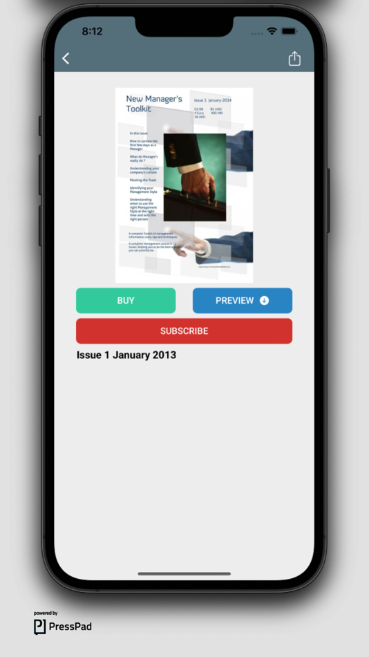 #2. New Manager's Toolkit (iOS) 由: PressPad Sp. z o.o.