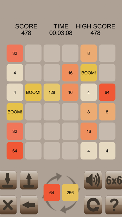 2048 Merged Boom! Screenshot