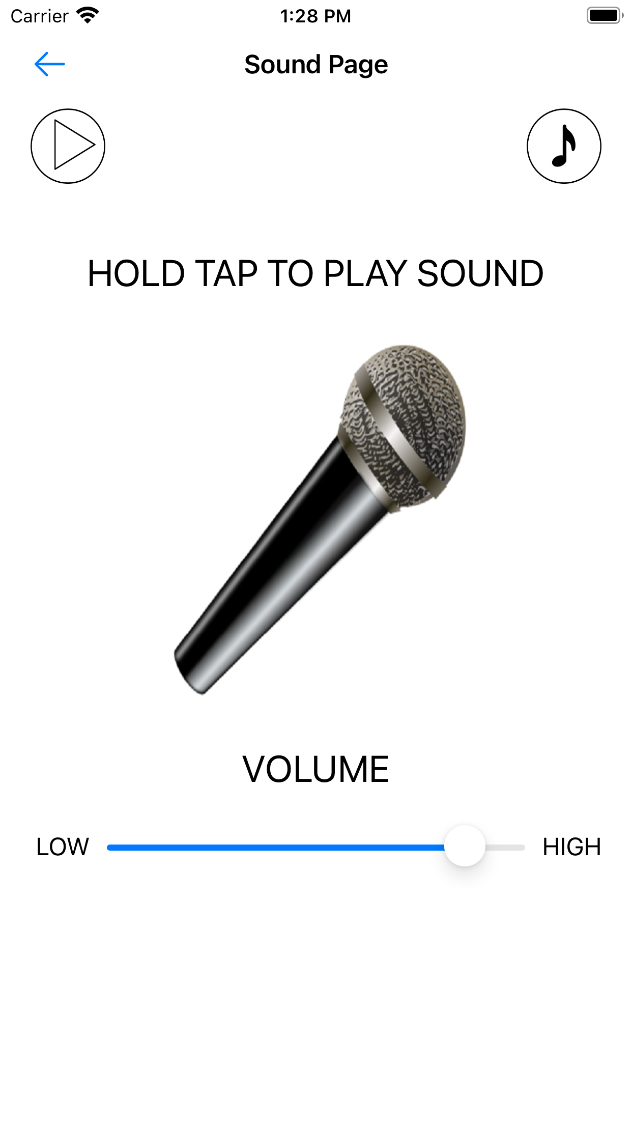 Microphone Tap Sound Effect