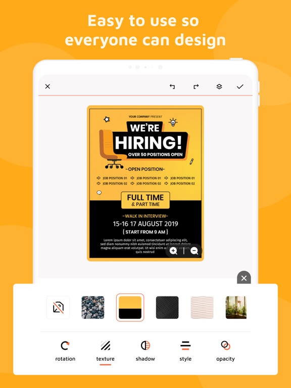 Screenshot #6 pour Digital Ads & Poster Maker