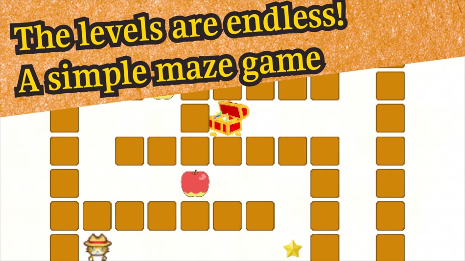 #1. SimpleMazeBrainTraining (iOS) 由: hideaki fukumura