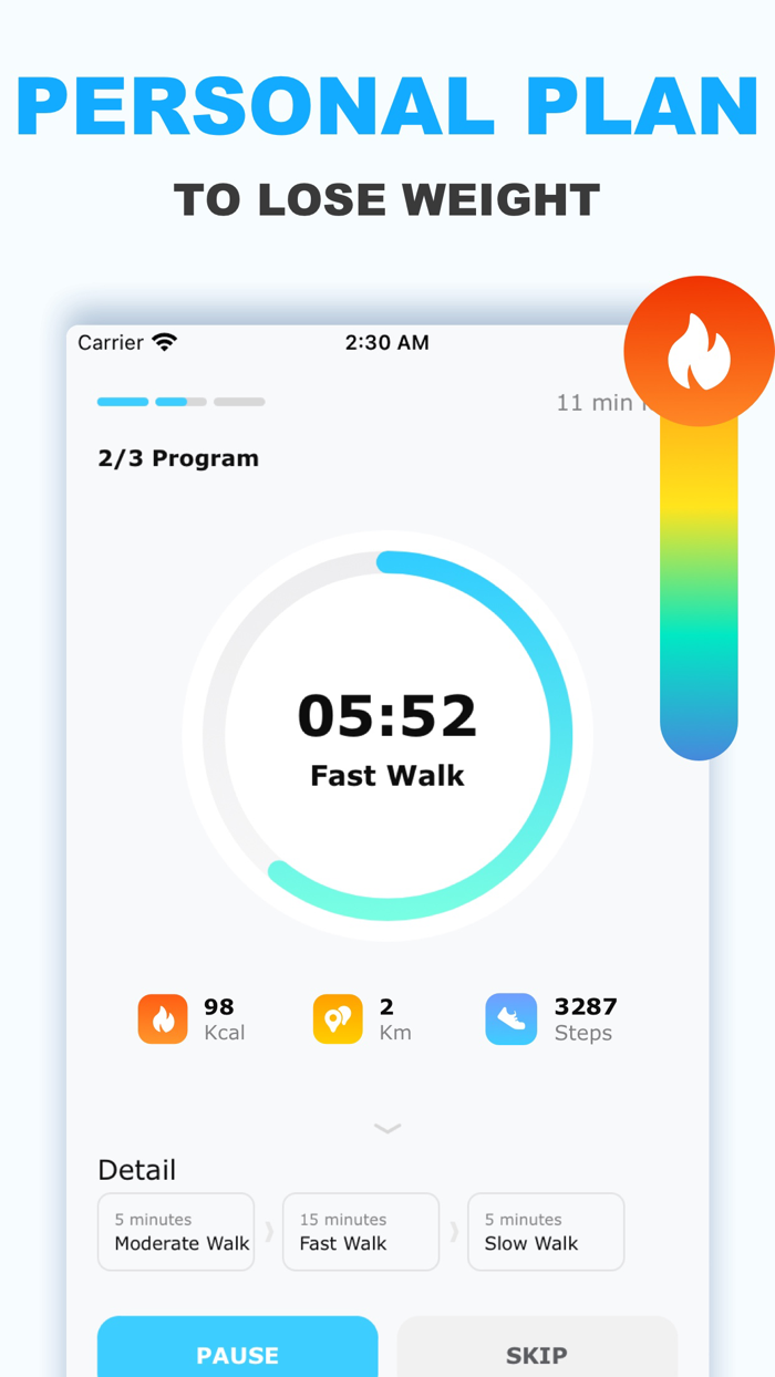 Keep Walking for Weight Loss