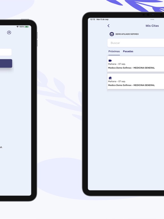 CallMed Derechohabientes iPad screenshot 6 - Medical app