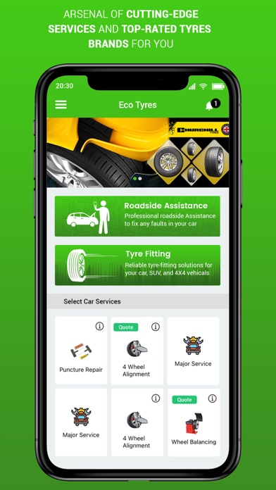 Eco Tyres and Auto Care Screenshot