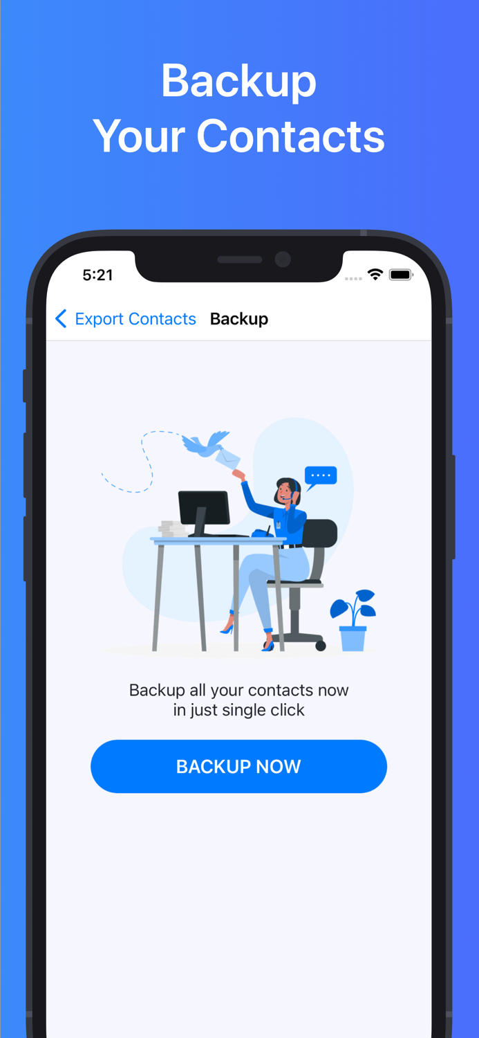Export contact Excel XLS CSV