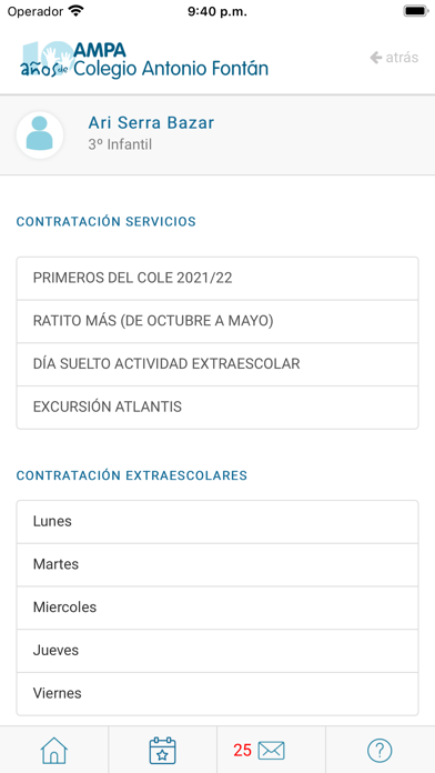 AMPA - Colegio Antonio Fontán Screenshot