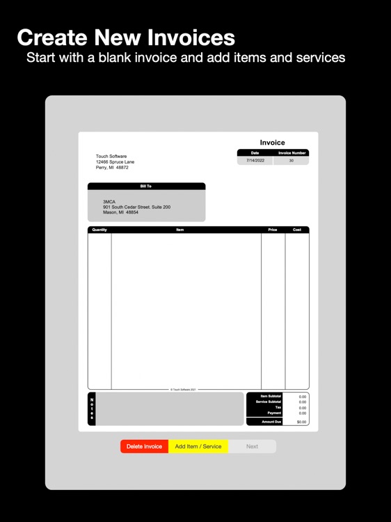 Qwik Invoices screenshot-5