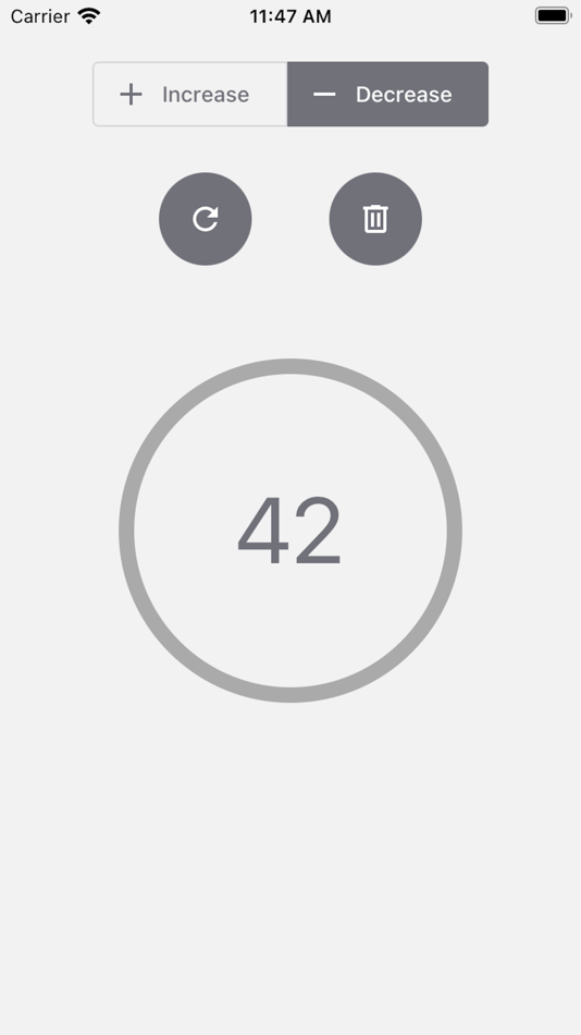 #4. Tap Count ~Increase/decrease~ (iOS) Bởi: Yasuhiro Kunisada