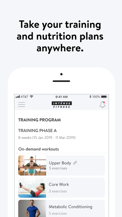 Intense Fitness Screenshot